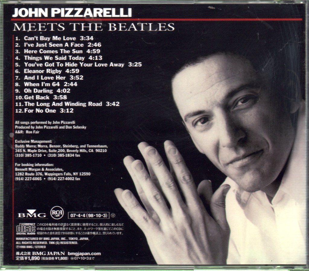 John Pizzarelli - Meets The Beatles - Cd