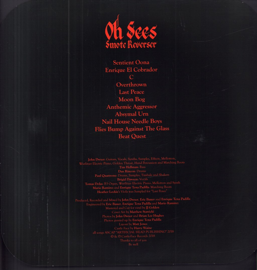 Oh Sees - Smote Reverser - Double Lp