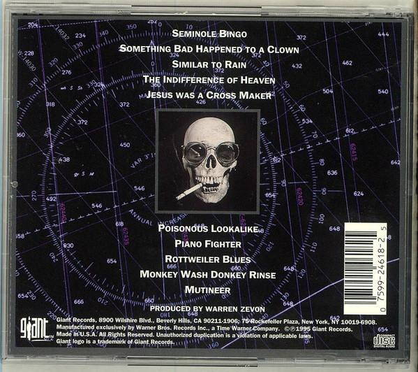 Warren Zevon - Mutineer - Cd