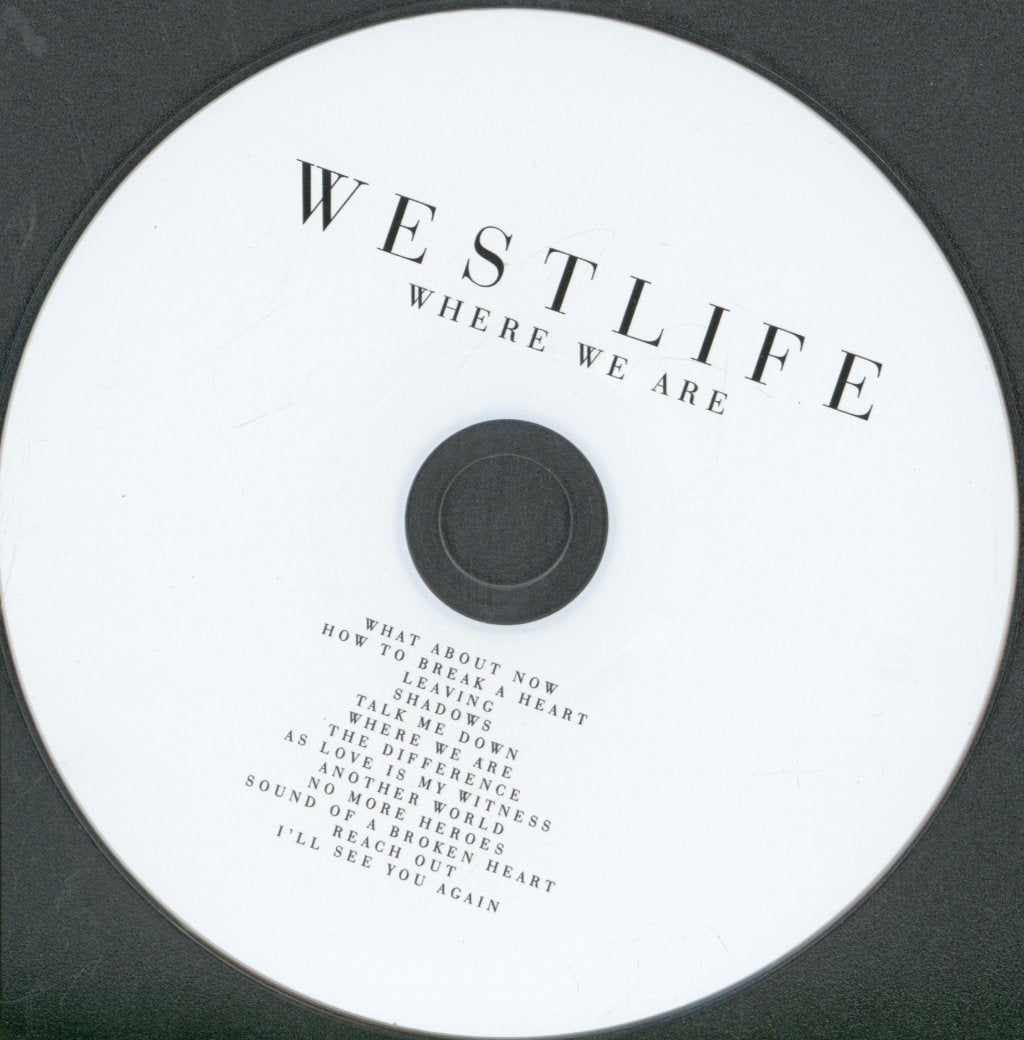 Westlife - Where We Are - Cd