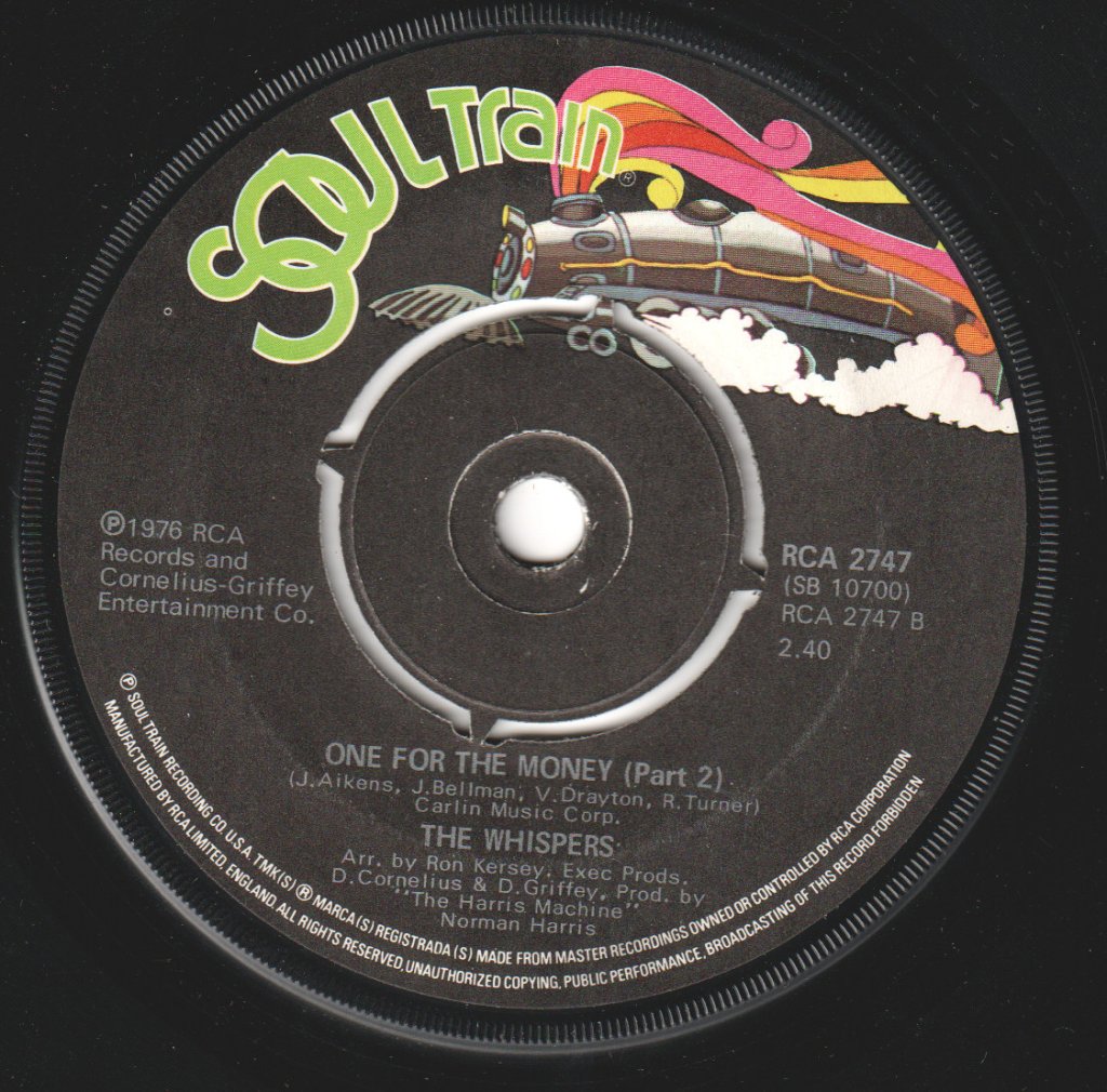Whispers - One For The Money - 7 Inch