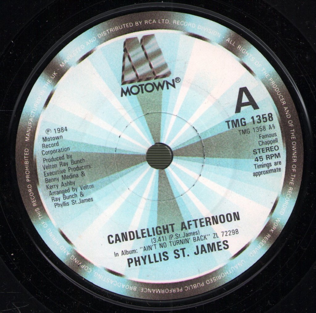 Phyllis St. James - Candlelight Afternoon - 7 Inch