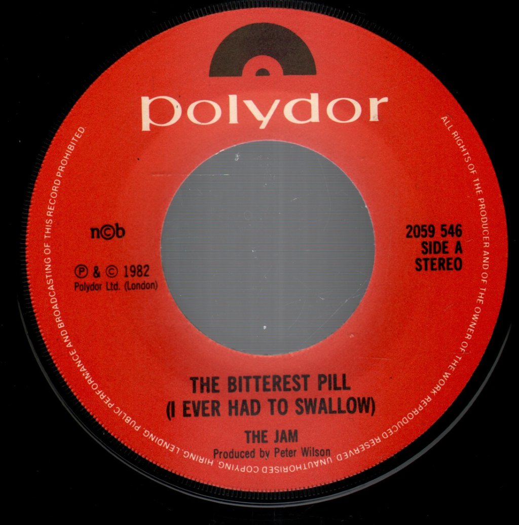 Jam - Bitterest Pill (I Ever Had To Swallow) - 7 Inch