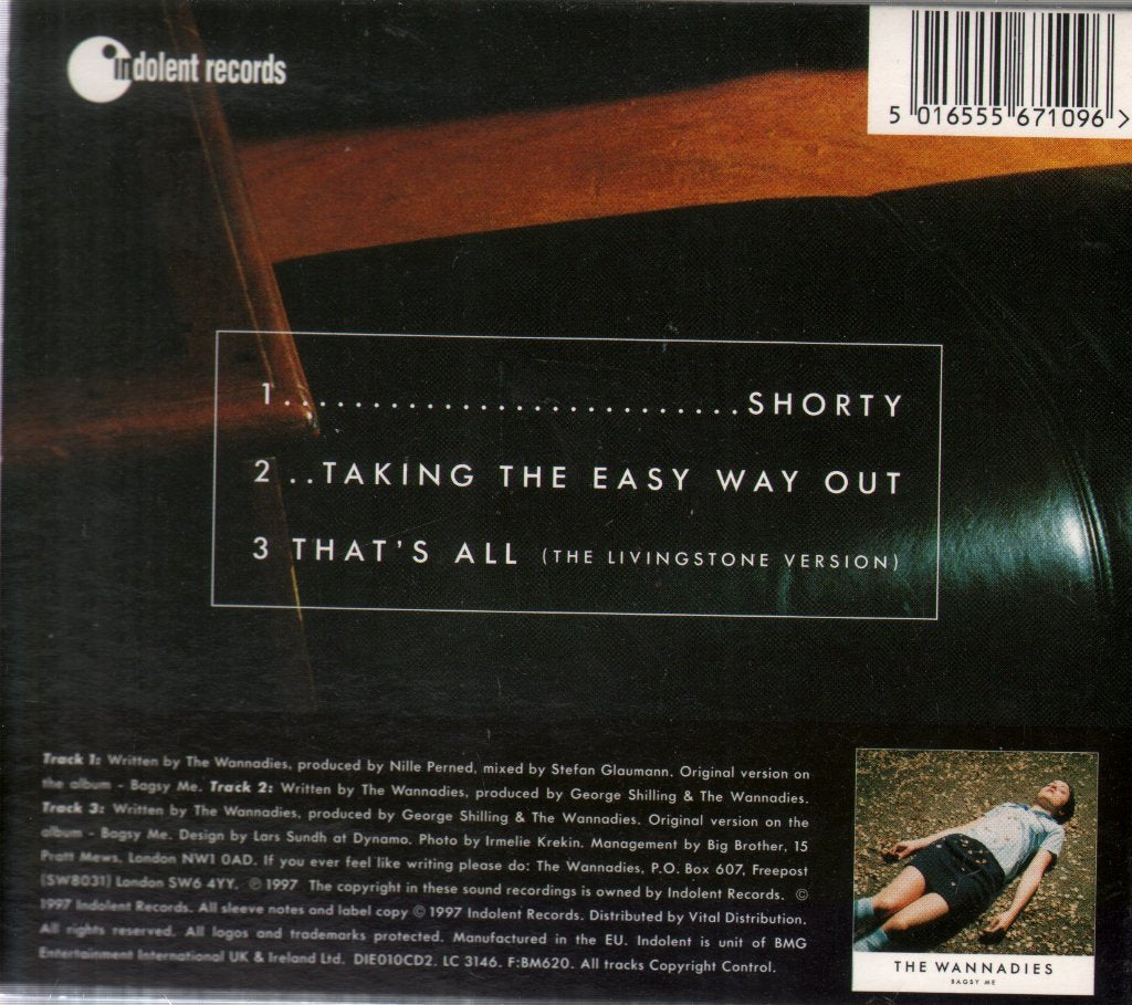Wannadies - Shorty - Cd