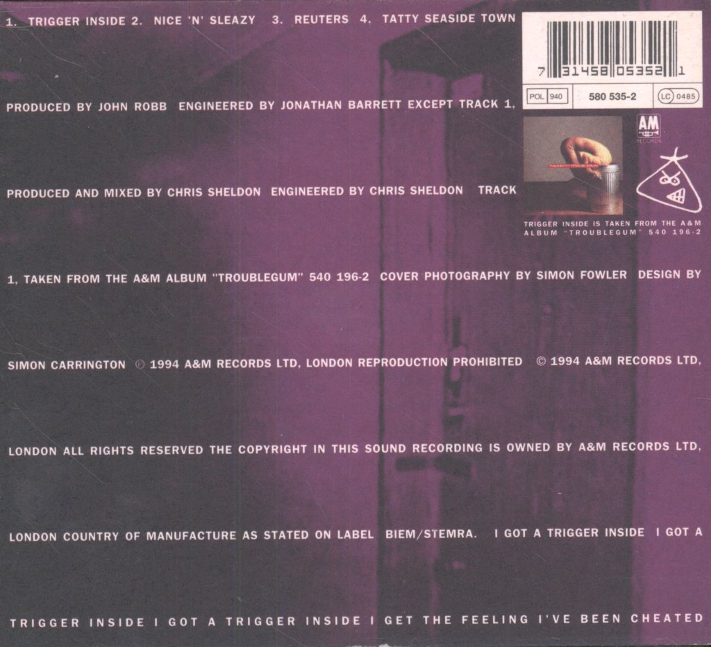 Therapy? - Trigger Inside - Cd