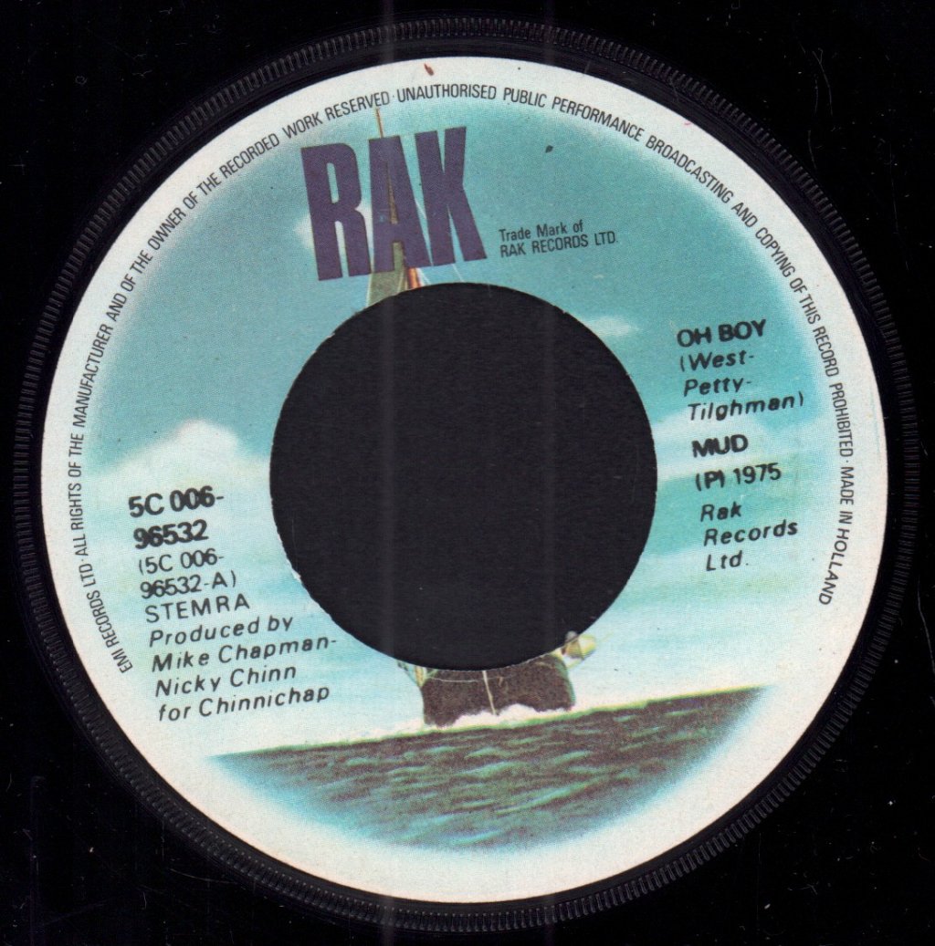 Mud - Oh Boy - 7 Inch