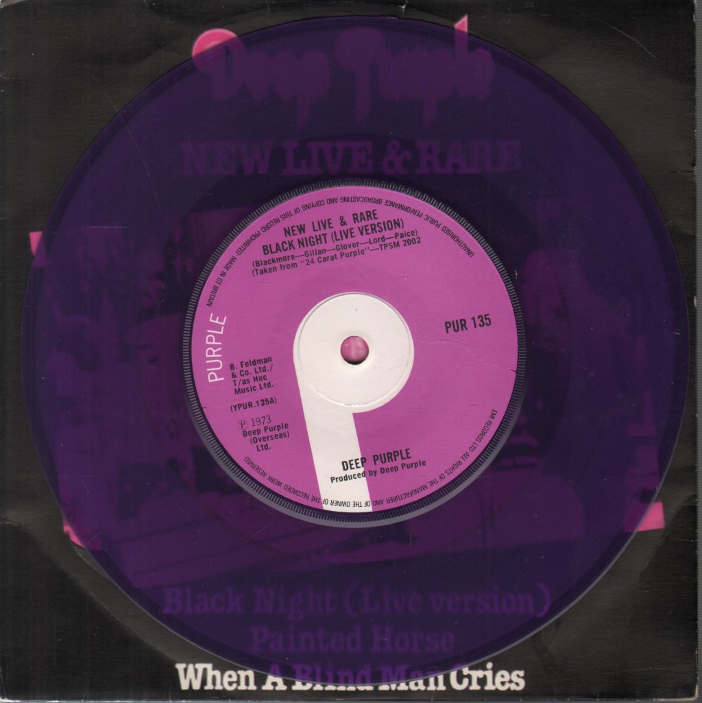 Deep Purple - New Live And Rare - 7 Inch