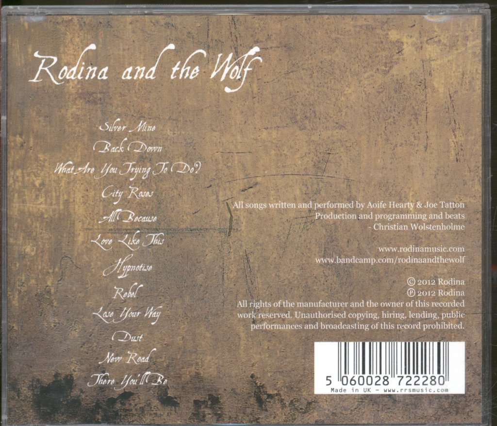 Rodina And The Wolf - Rodina And The Wolf - Cd