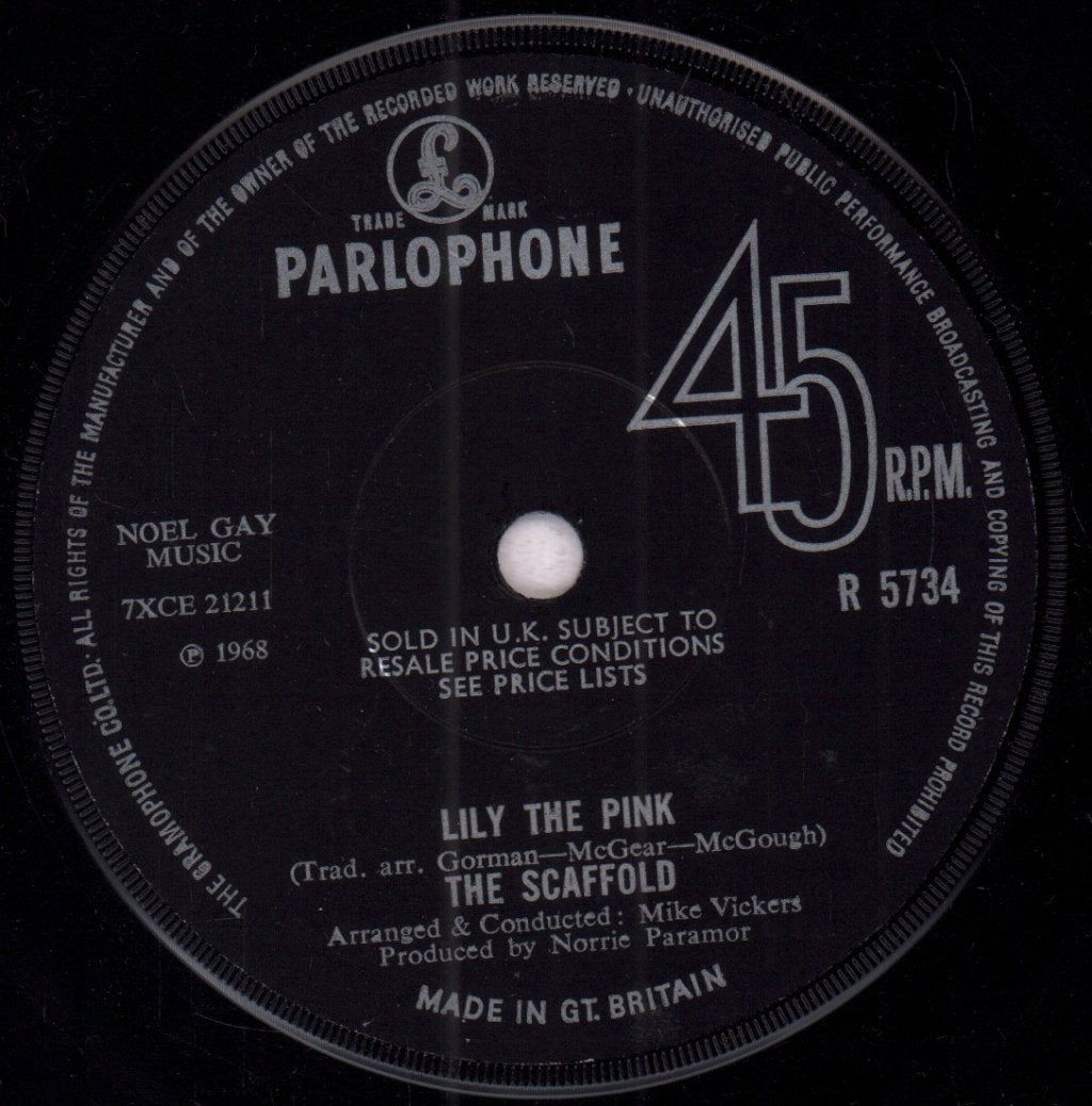 Scaffold - Lily The Pink - 7 Inch