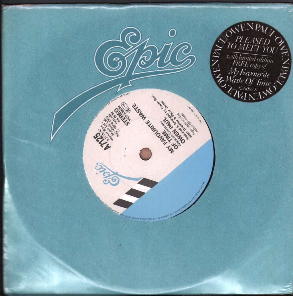 Owen Paul - Pleased To Meet You - Double 7 Inch