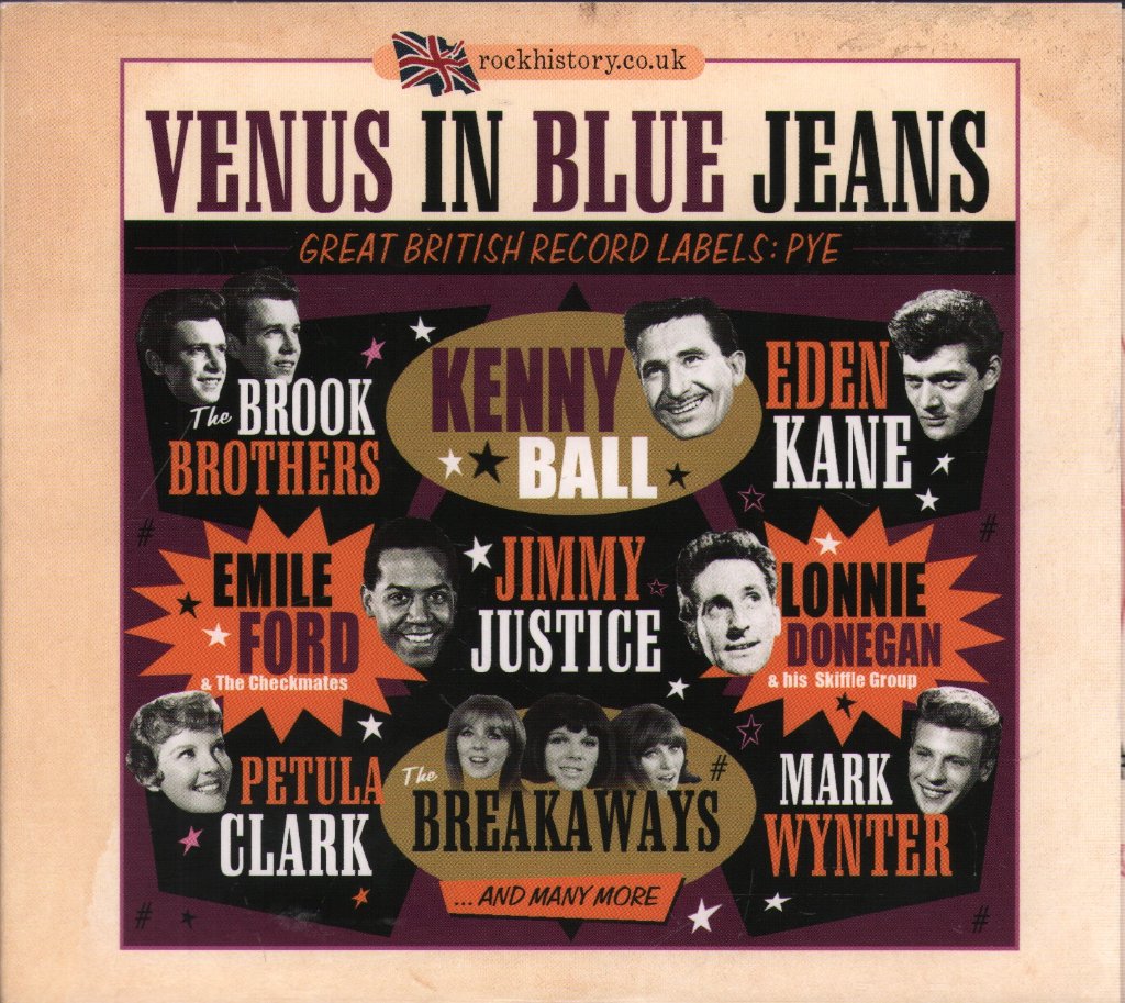 Various Artists - Venus In Blue Jeans - Great British Record Labels: Pye - Double Cd