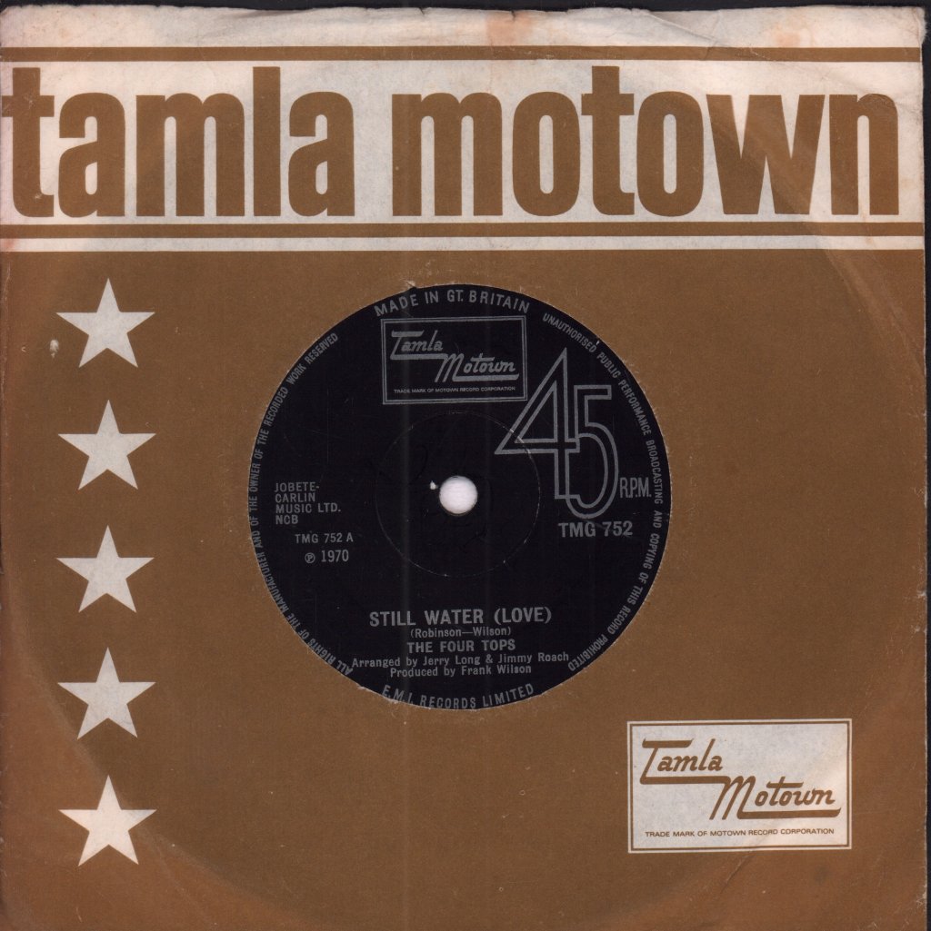 Four Tops - Still Water - 7 Inch