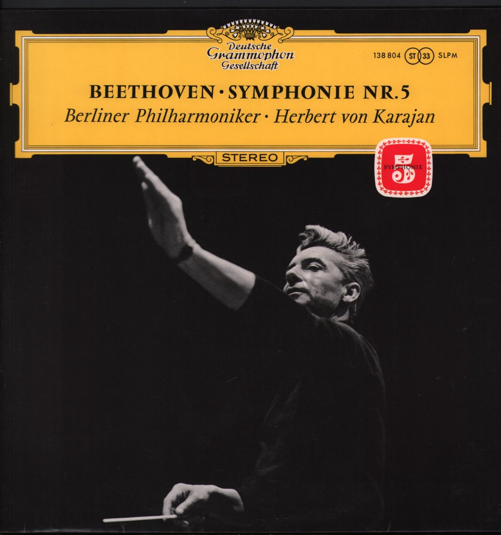Herbert Von Karajan / Berliner Philharmoniker - Beethoven - Symphonie Nr.5 - Lp