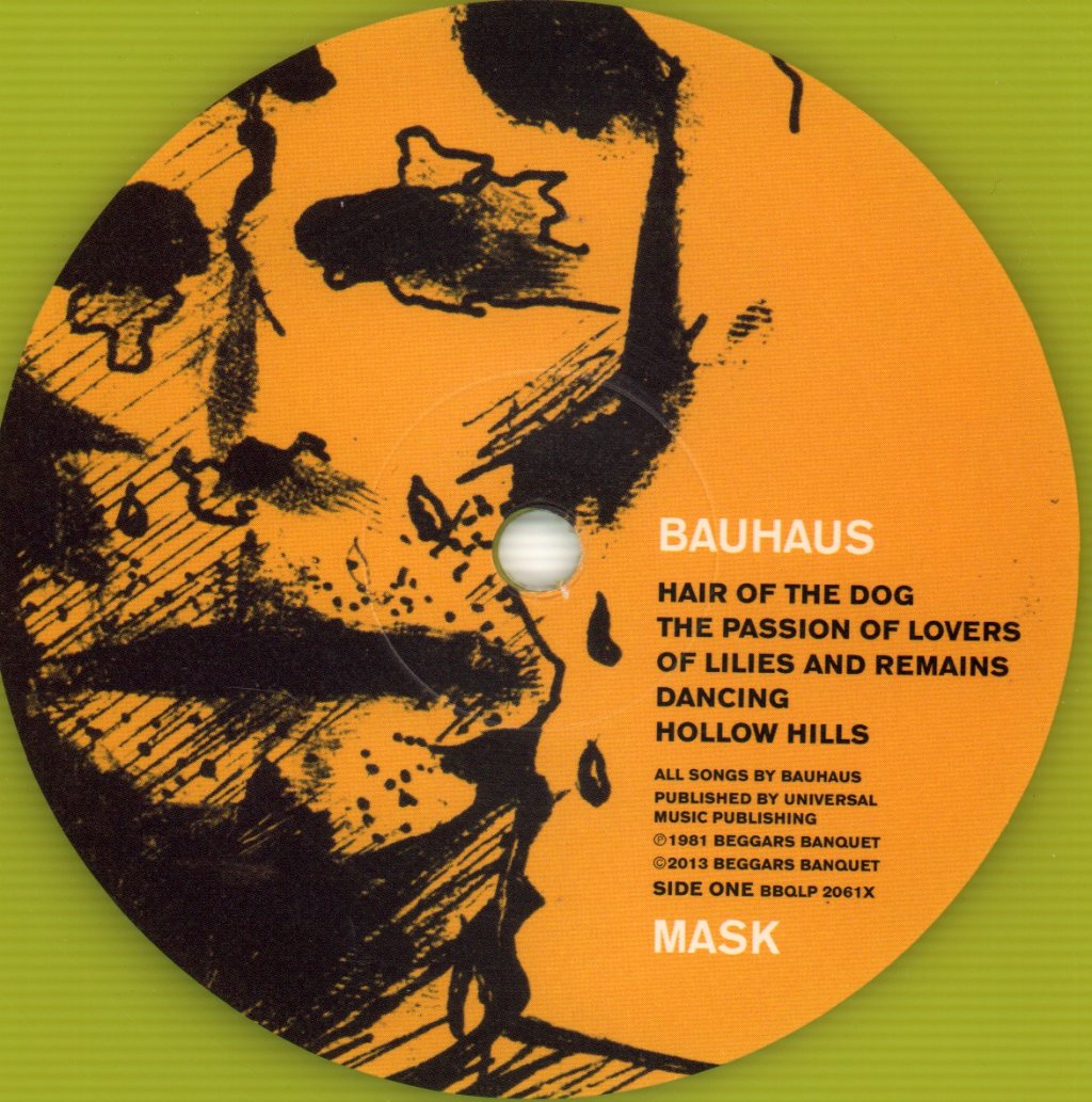 Bauhaus - Mask - Lp