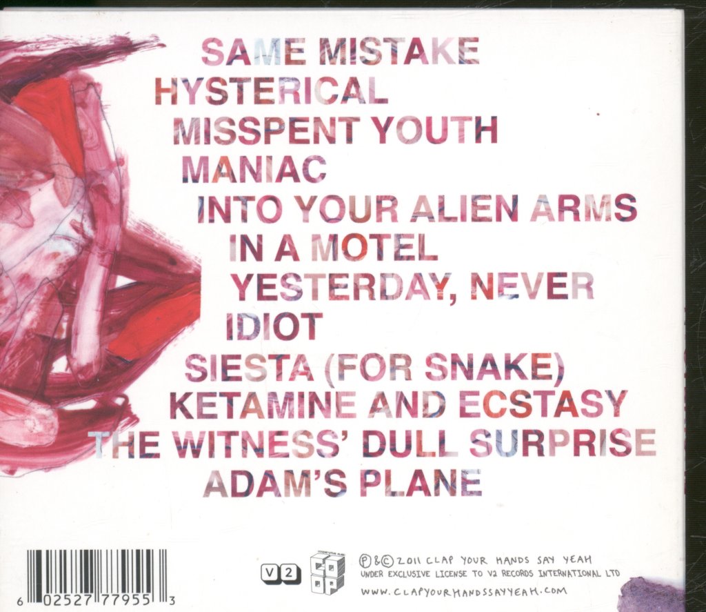 Clap Your Hands Say Yeah - Hysterical - Cd