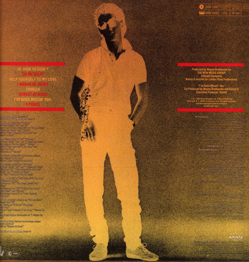 Kenny G - G Force - Lp
