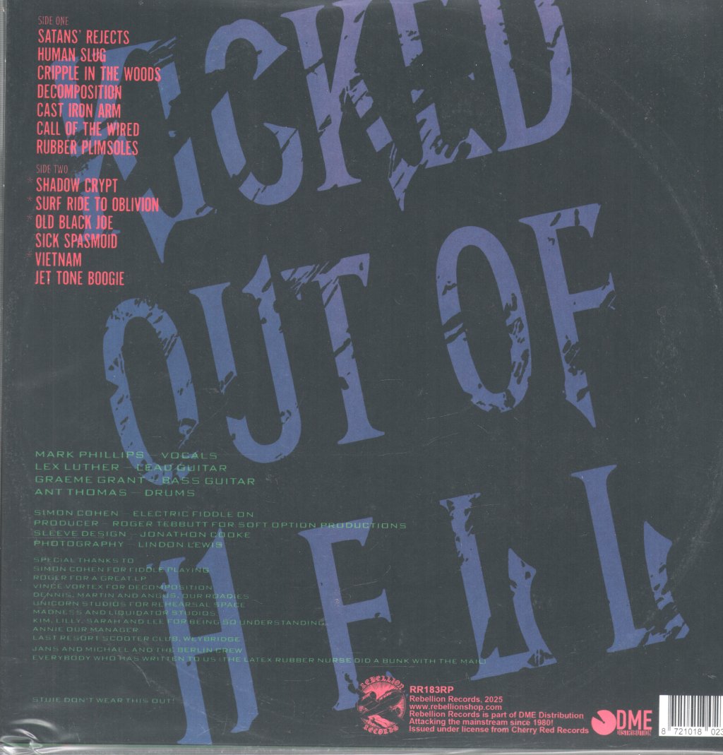 Demented Are Go - Kicked Out Of Hell - Lp