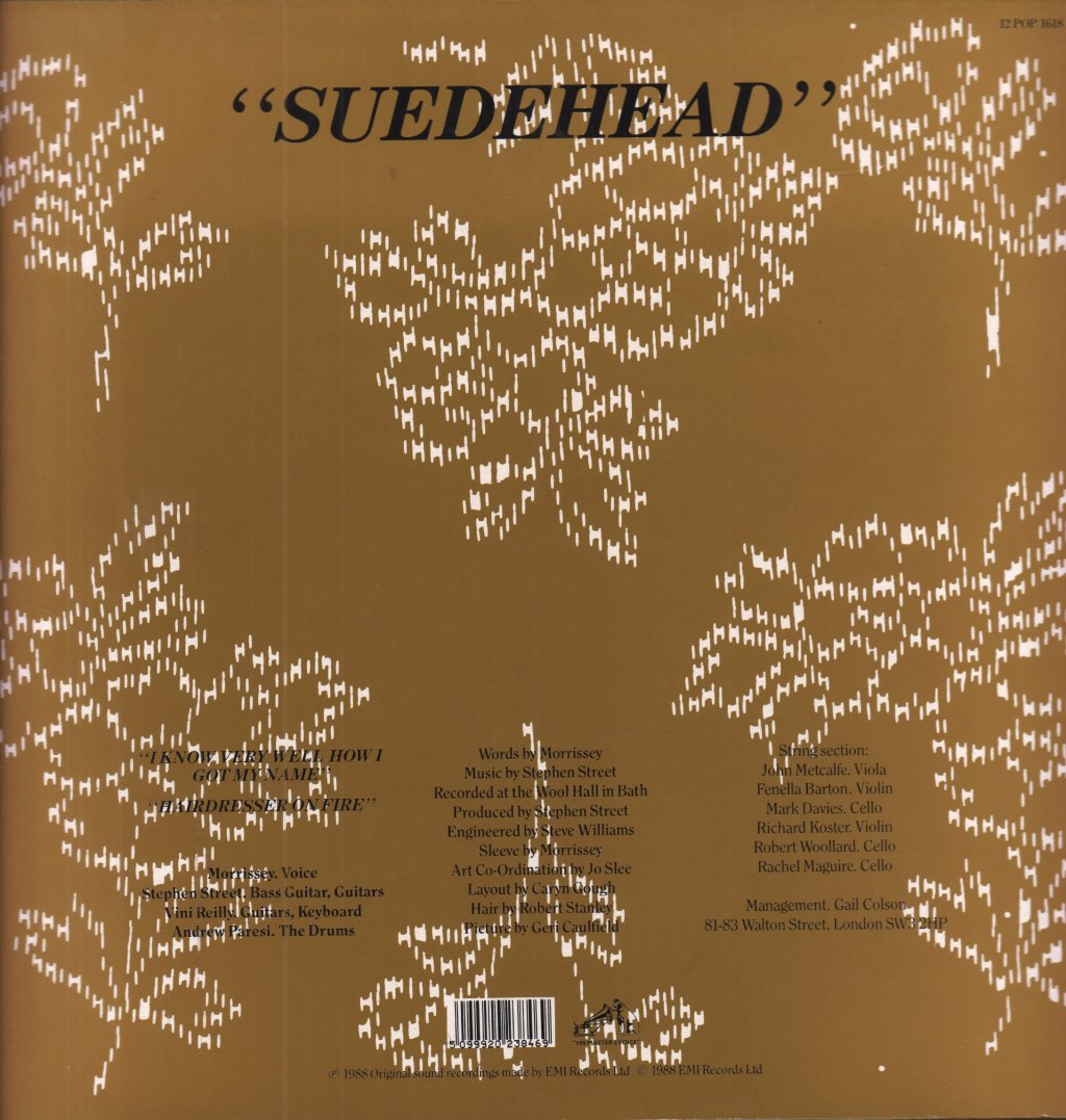 Morrissey - Suedehead - 12 Inch