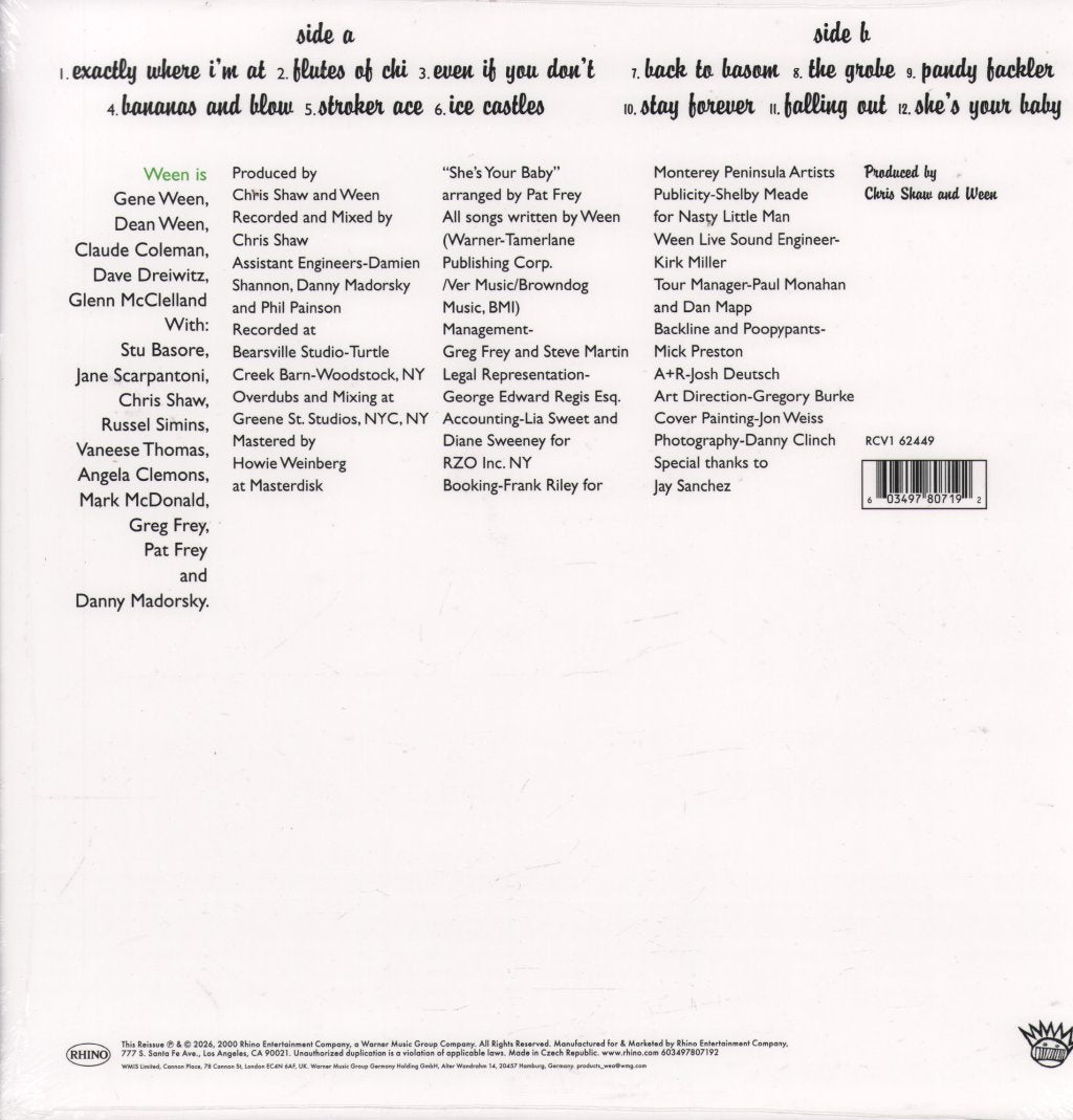 Ween - White Pepper - Lp