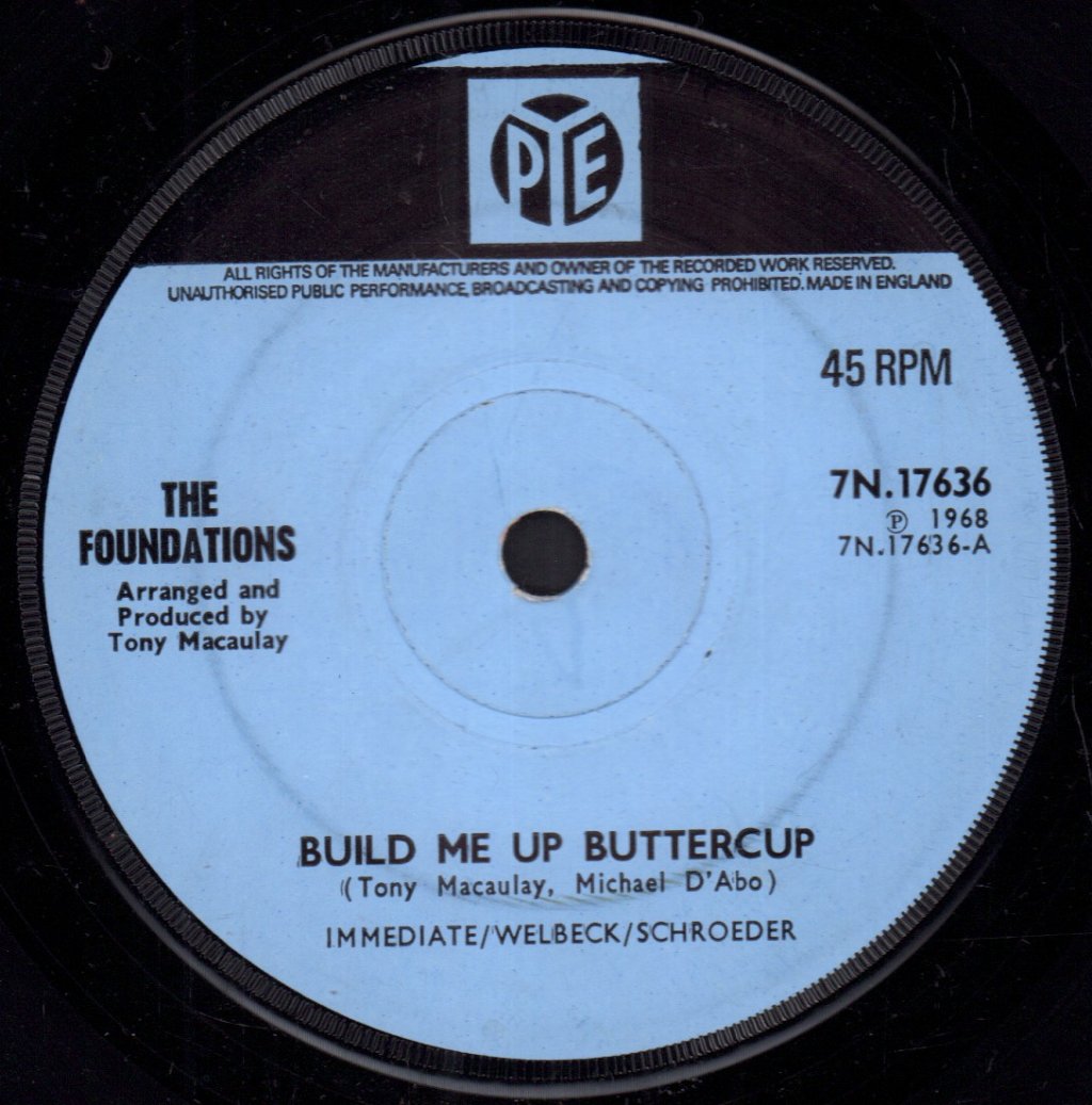 Foundations - Build Me Up Buttercup - 7 Inch