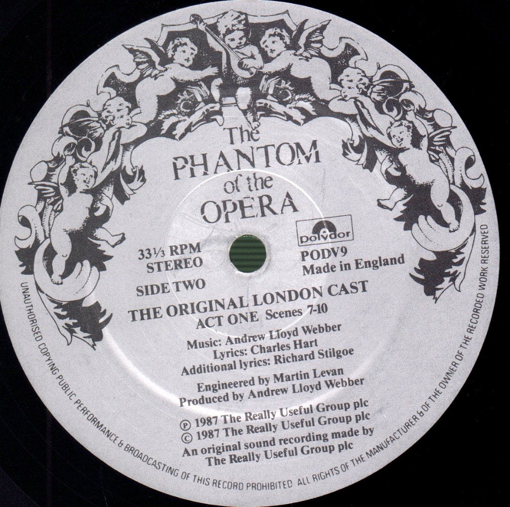 Various Artists - Phantom Of The Opera (Original London Cast) - Double Lp