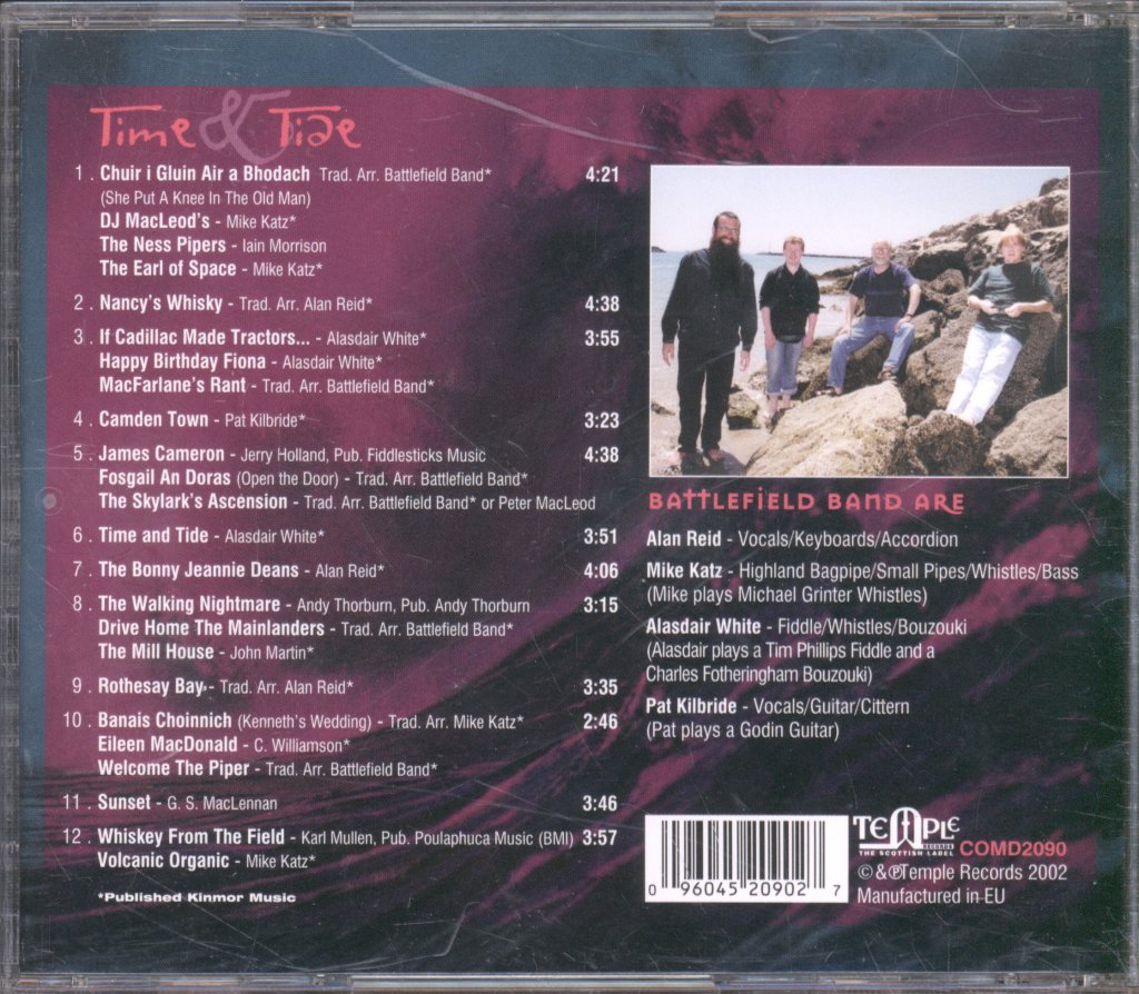 Battlefield Band - Time & Tide - Cd