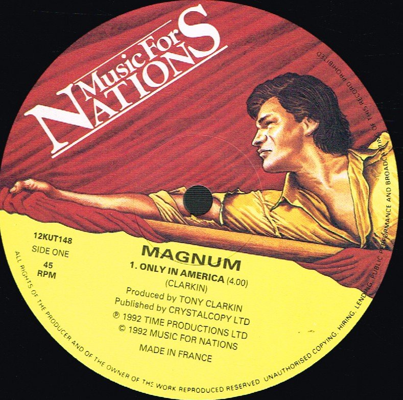 Magnum (Metal Group) - Only In America - 12 Inch