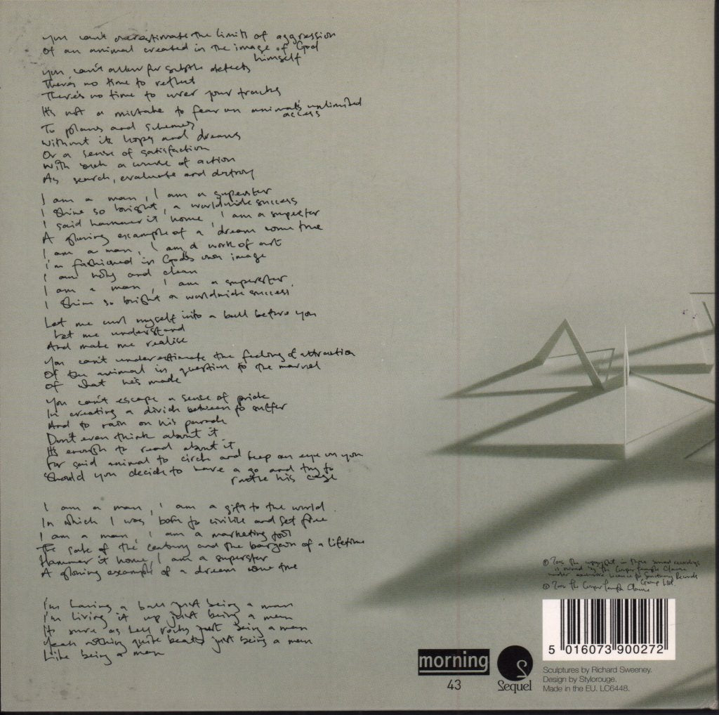 Cooper Temple Clause - Homo Sapiens - 7 Inch