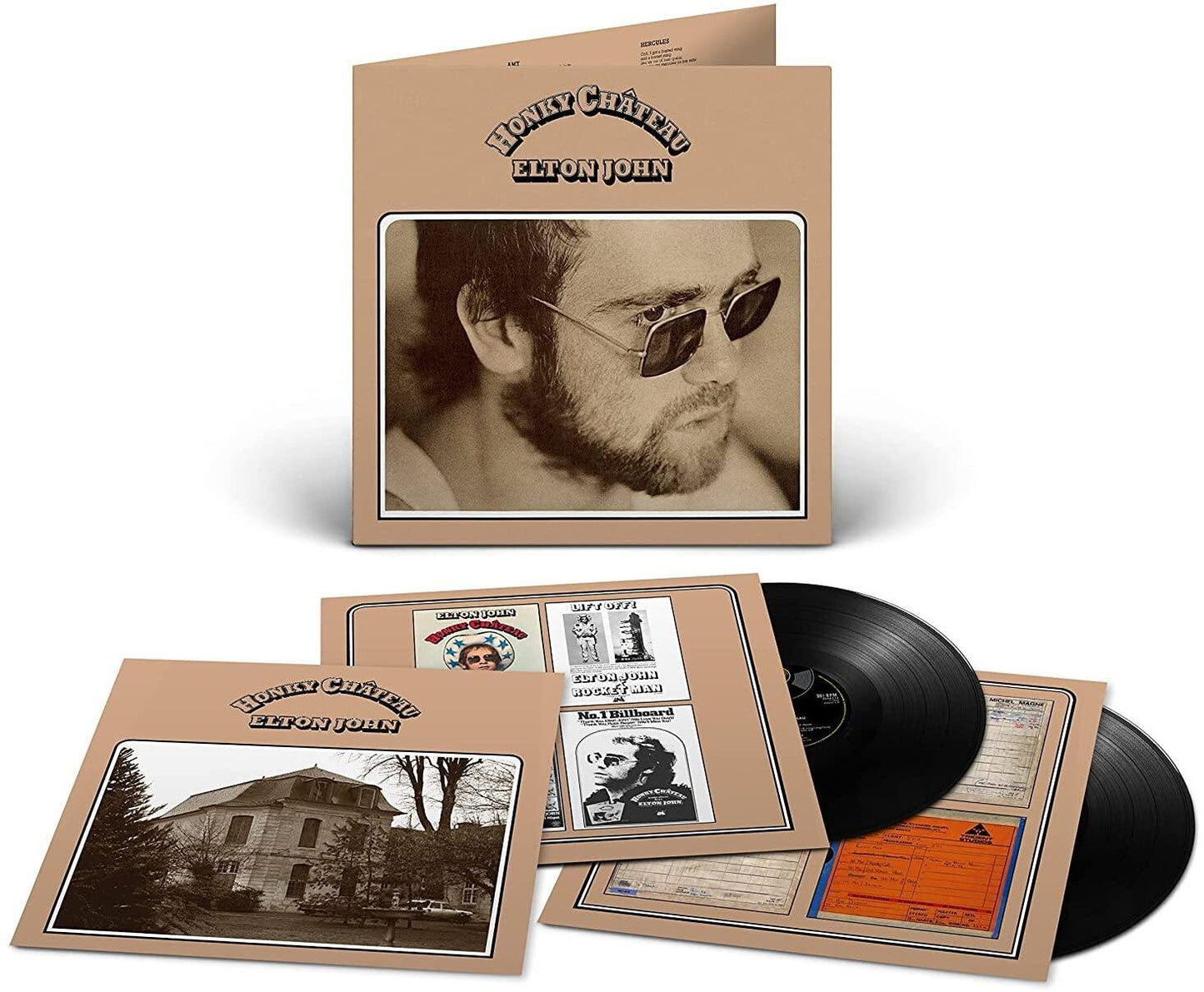 Elton John - Honky Chateau (50th Anniversary Edition): Black Vinyl 2lp - Double Lp