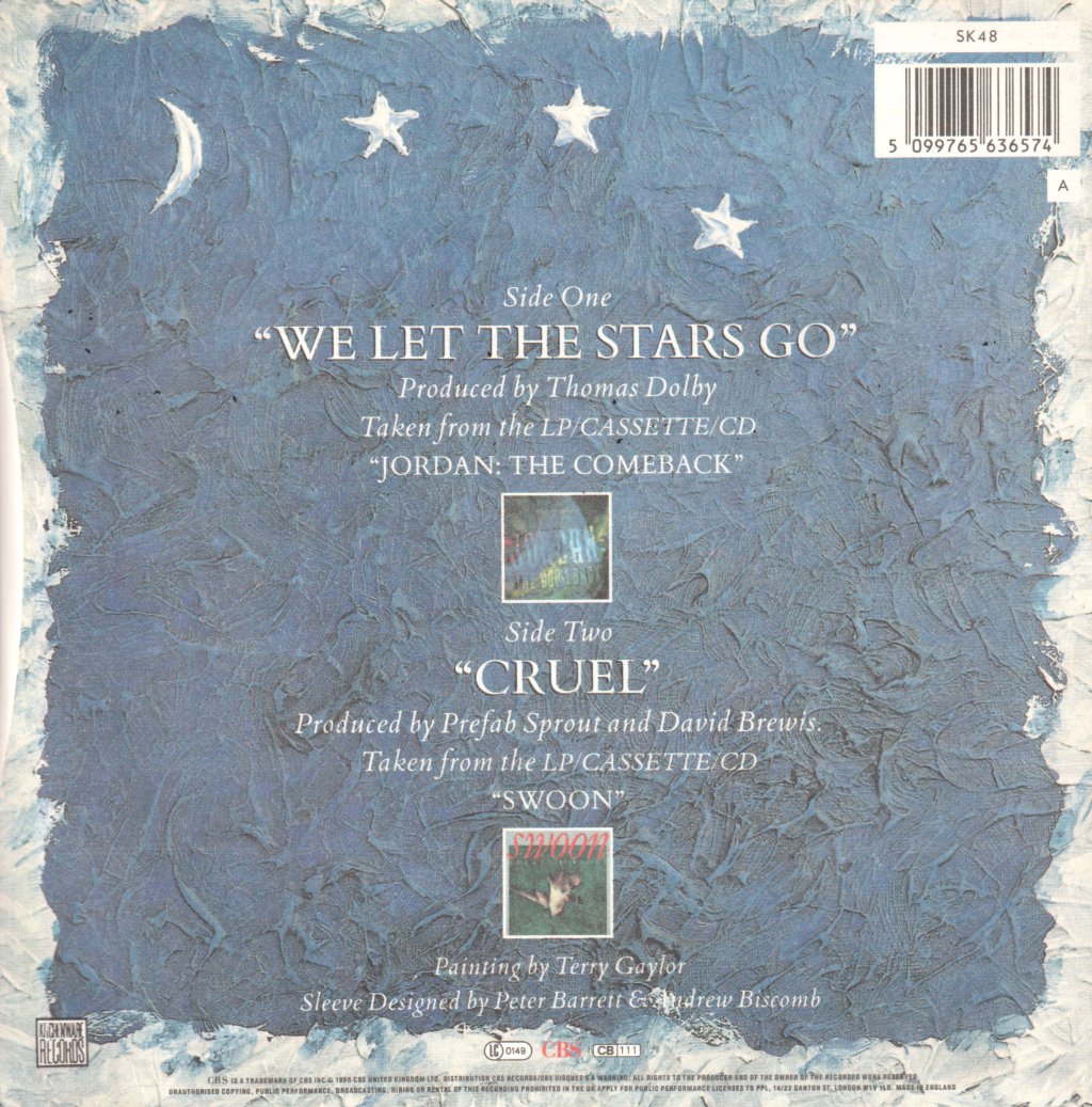 Prefab Sprout - We Let The Stars Go - 7 Inch