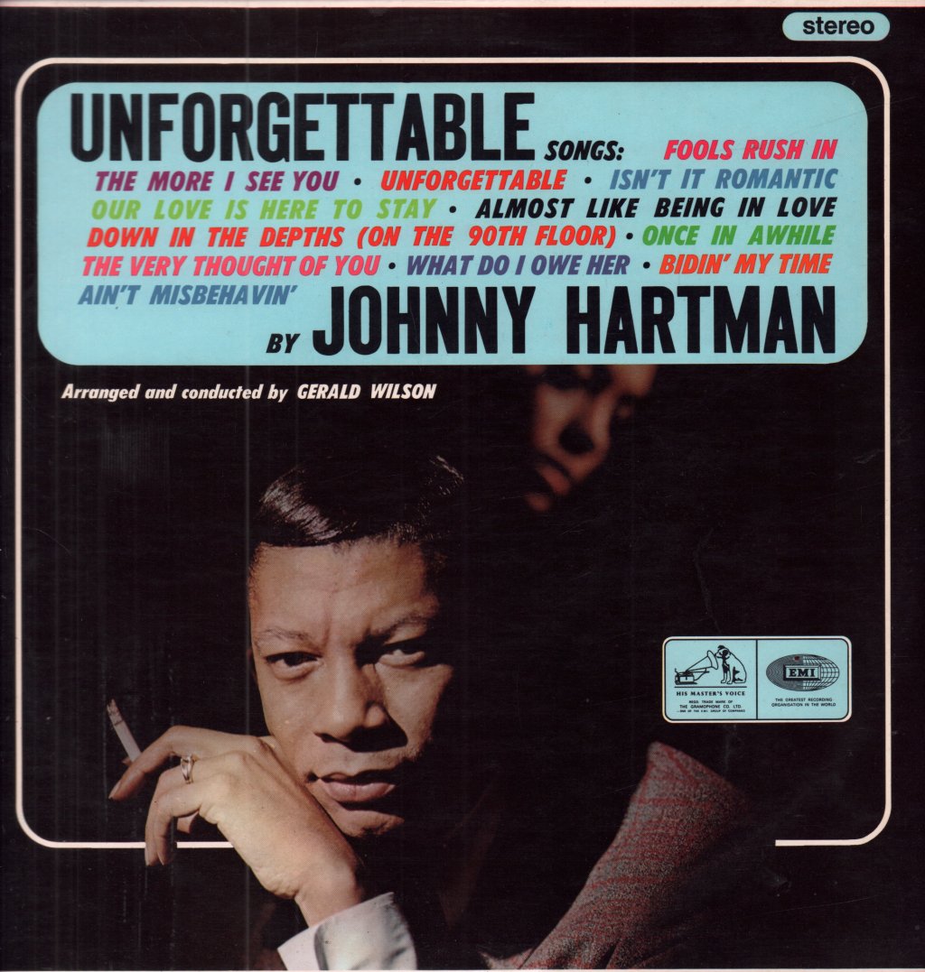Johnny Hartman - Unforgettable Songs - Lp