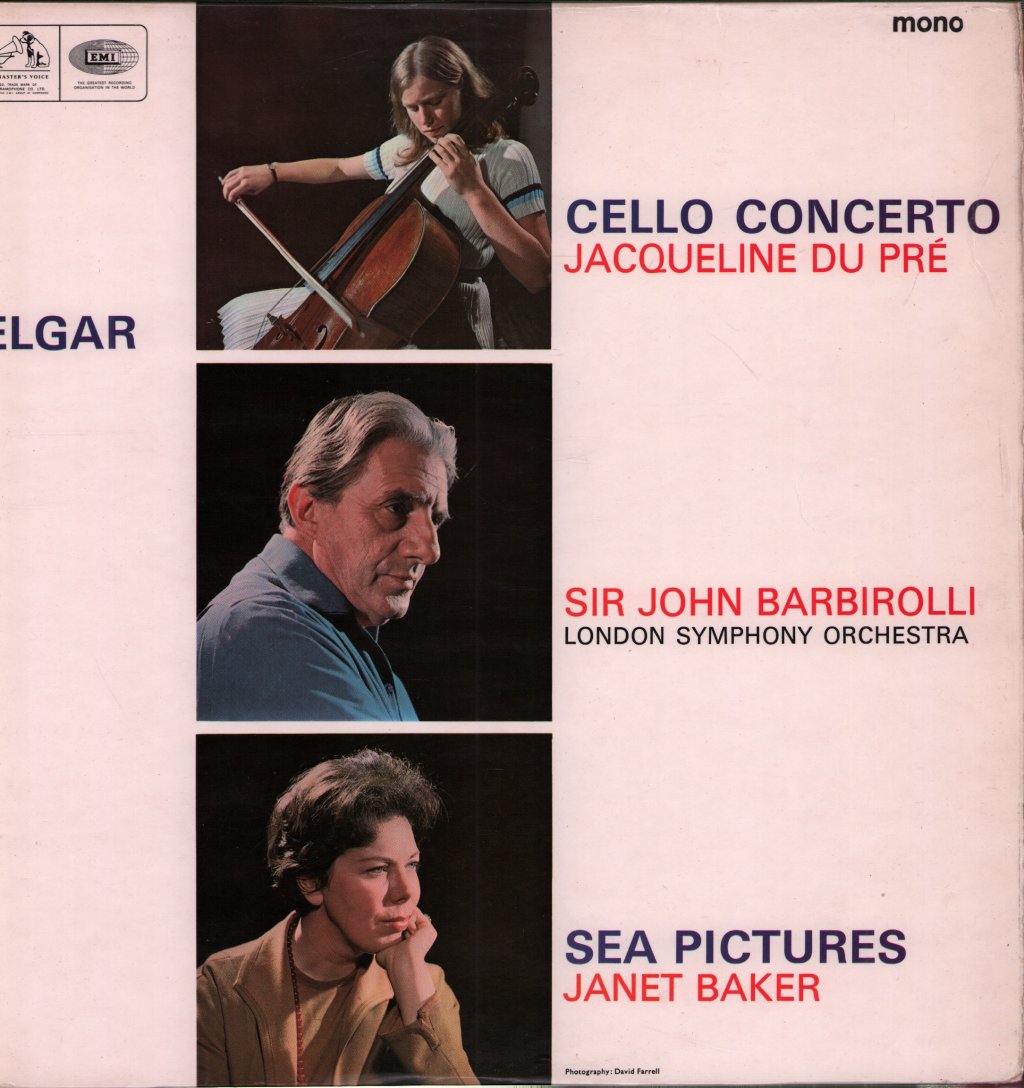 Jacqueline Du Pre/Janet Baker - Cello Concerto / Sea Pictures - Lp