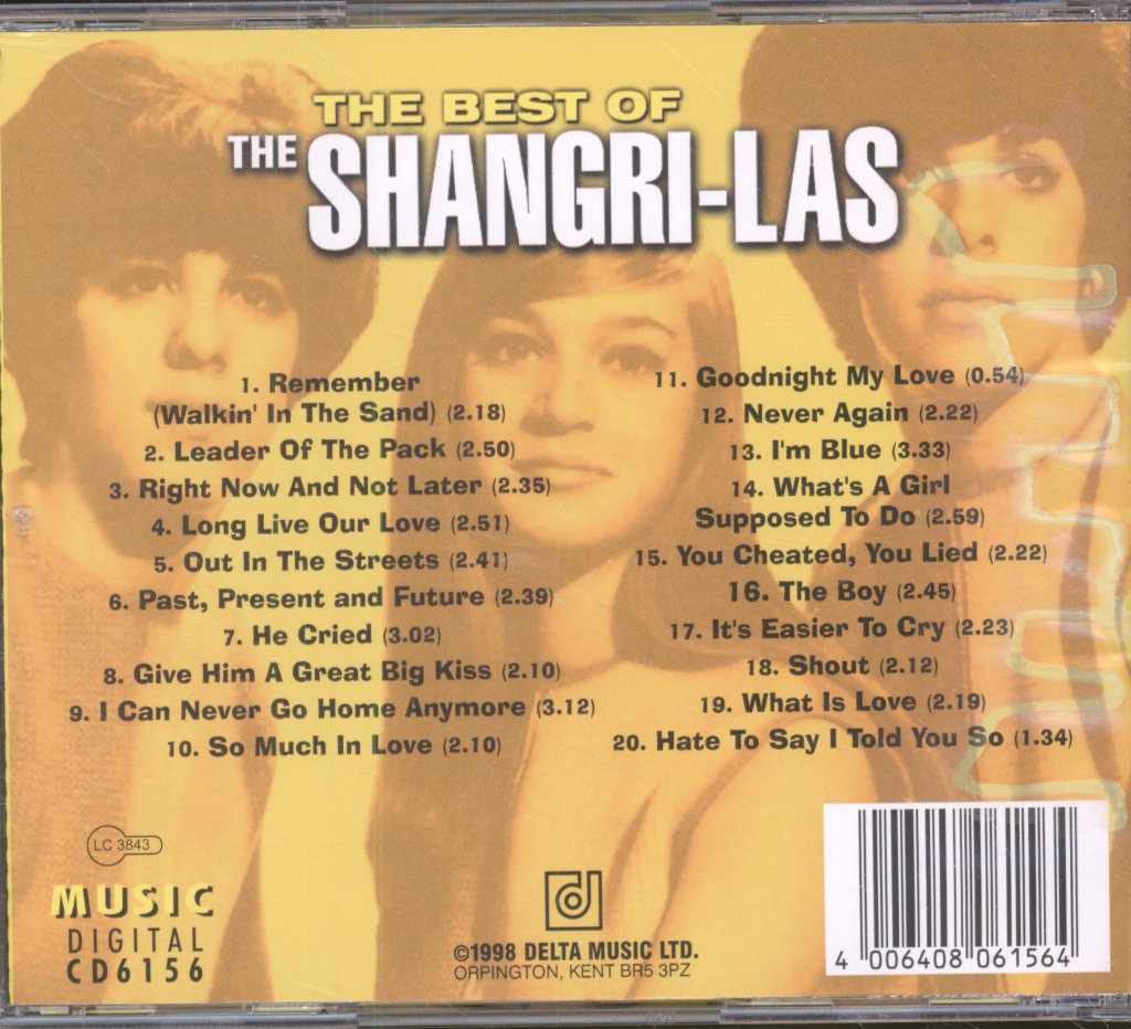 Shangri-Las - Best Of The Shangri-Las - Cd