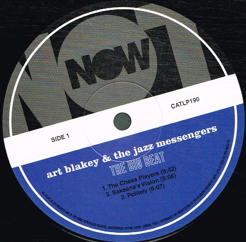 Art Blakey And The Jazz Messengers - Big Beat - Lp