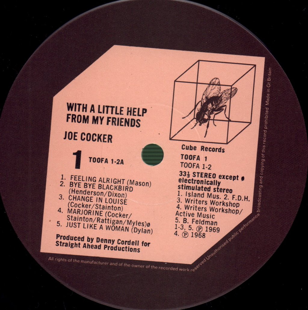 Joe Cocker - Joe Cocker / With A Little Help From My Friends - Double Lp