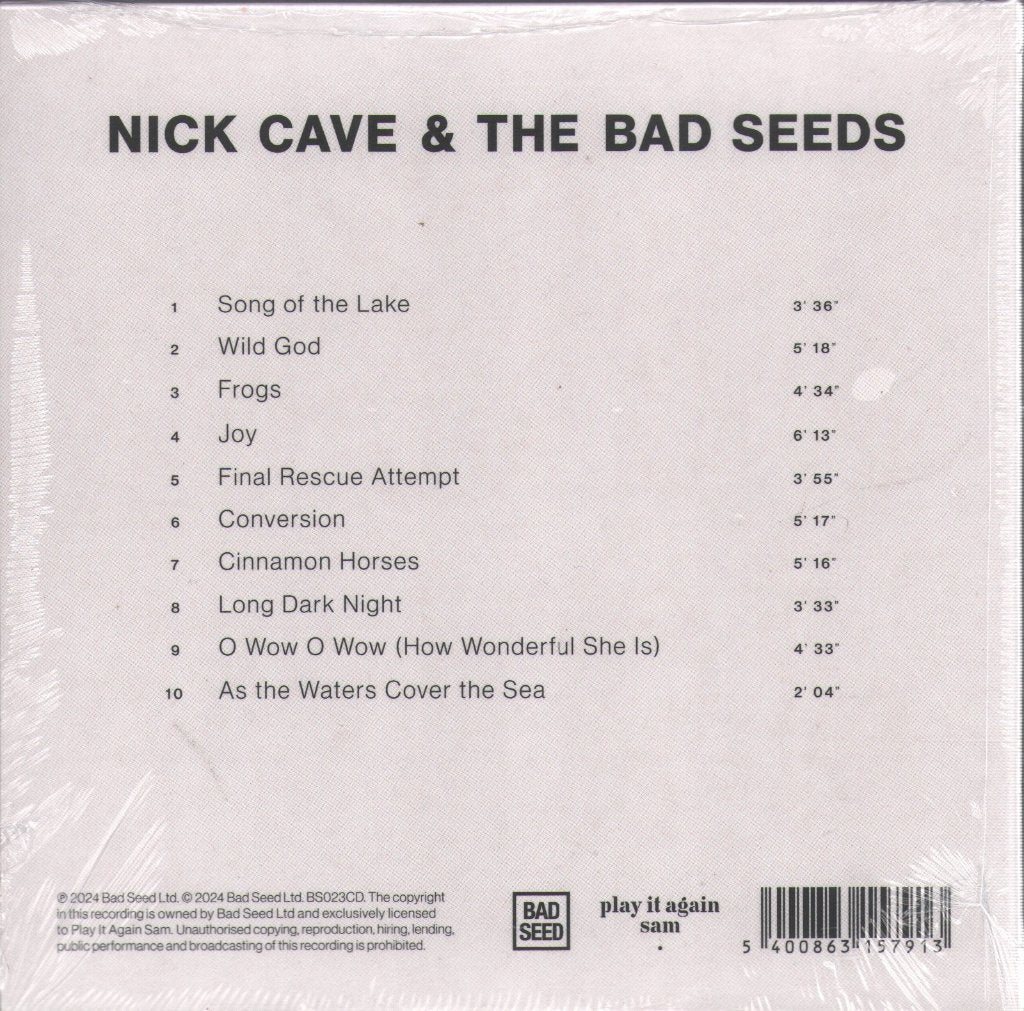 Nick Cave And The Bad Seeds - Wild God - Cd