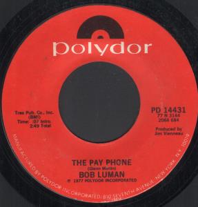 Bob Luman - Pay Phone - 7 Inch