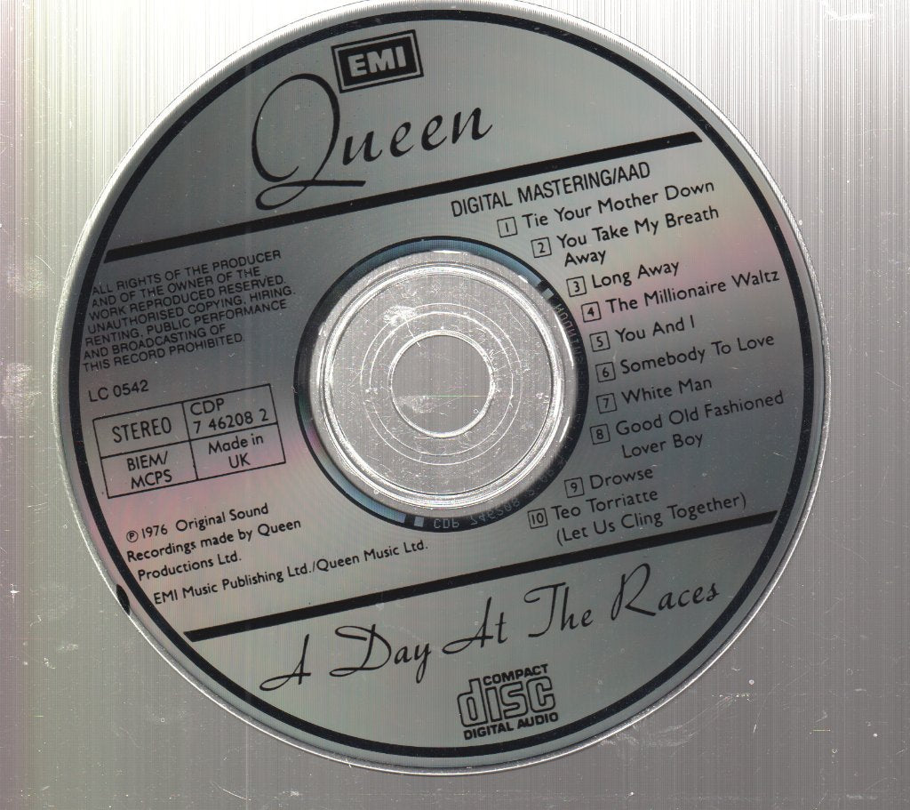 Queen - A Day At The Races - Cd