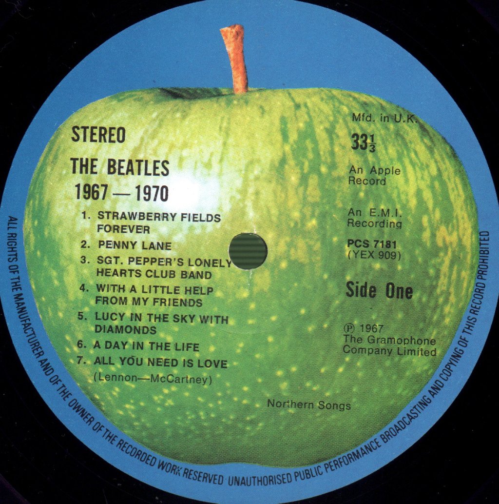 Beatles - 1967-1970 - Double Lp