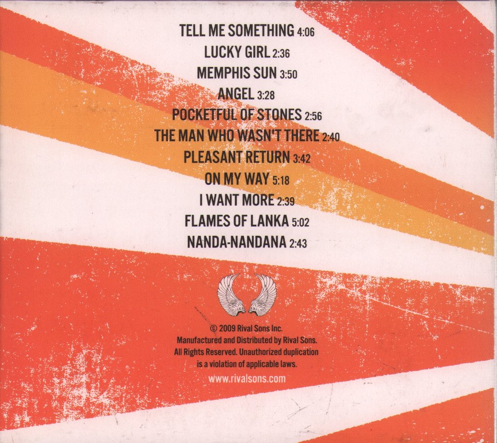 Rival Sons - Before The Fire - Cd