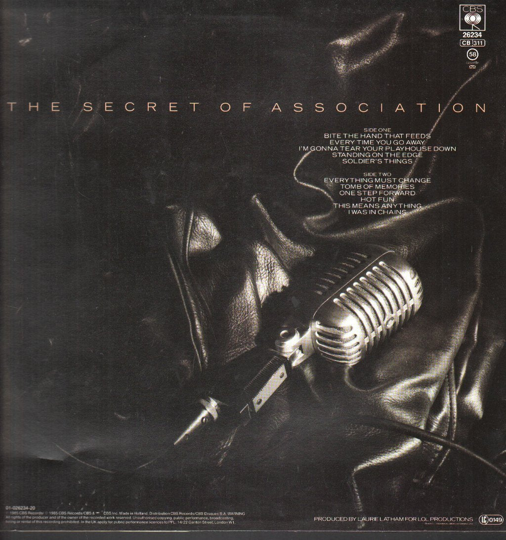 Paul Young - Secret Of Association - Lp