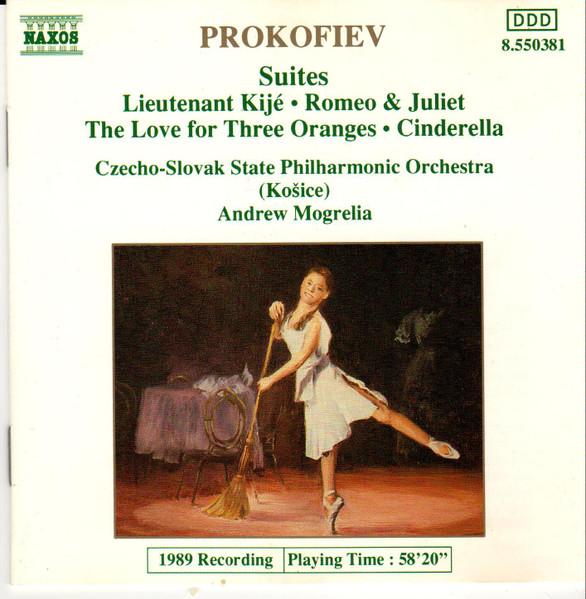 Czecho-Slovak State Philharmonic Košice,  Andrew Mogrelia - Prokofiev - Orchestral Suites - Cd