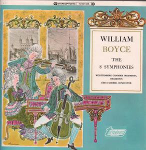 William Boyce - 8 Symphonies - Lp