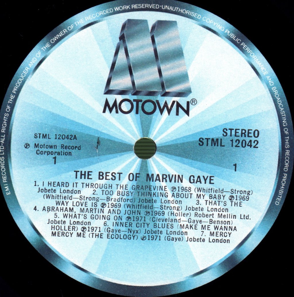 Marvin Gaye - Best Of - Lp