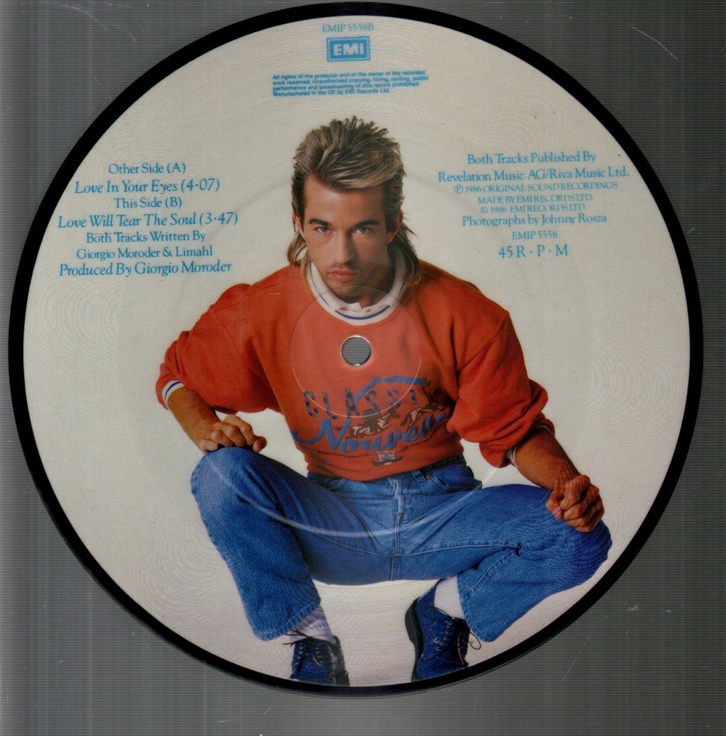 Limahl - Love In Your Eyes - 7 Inch