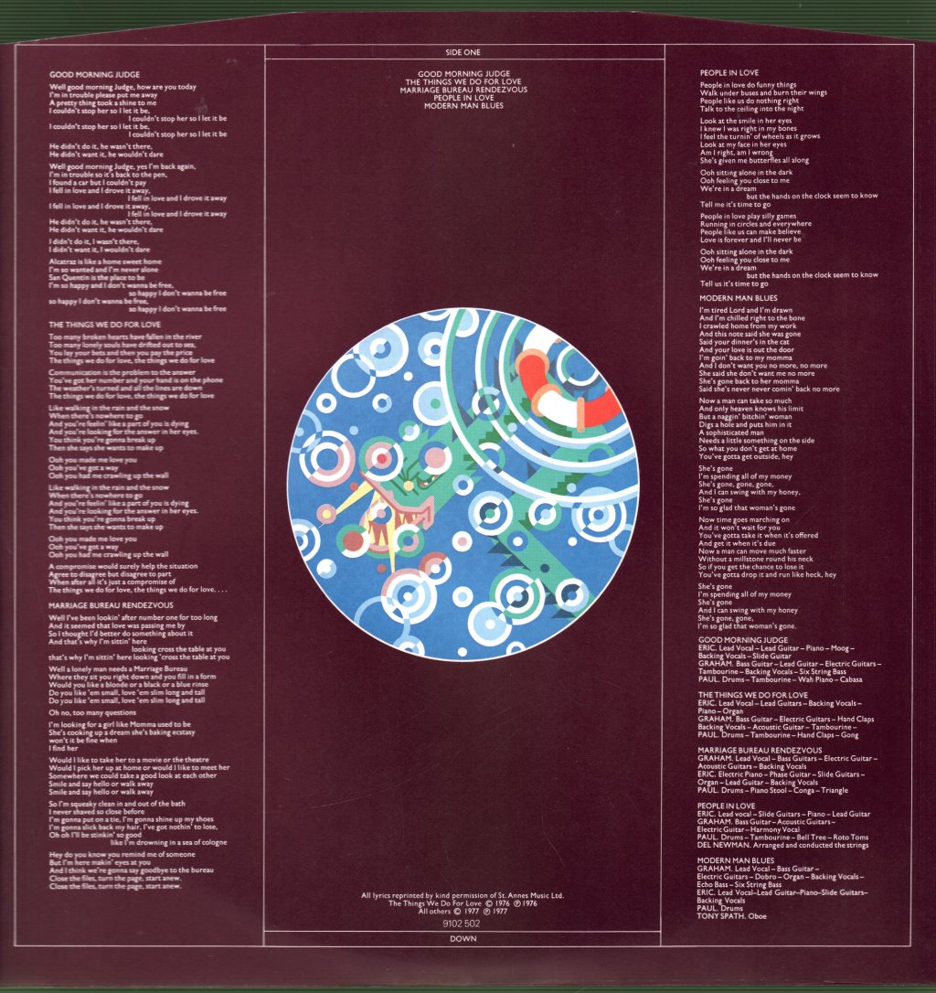10cc - Deceptive Bends - Lp