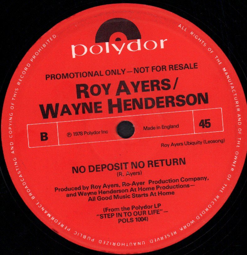 Roy Ayers And Wayne Henderson - Heat Of The Beat - 12 Inch