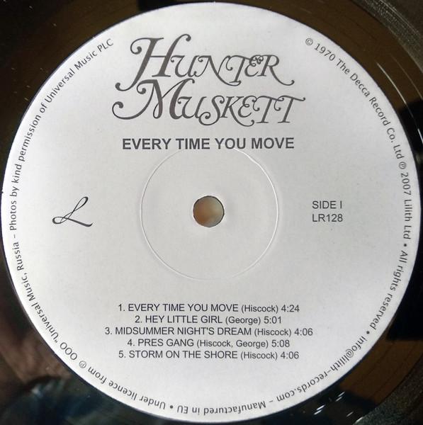 Hunter Muskett - Every Time You Move - Lp