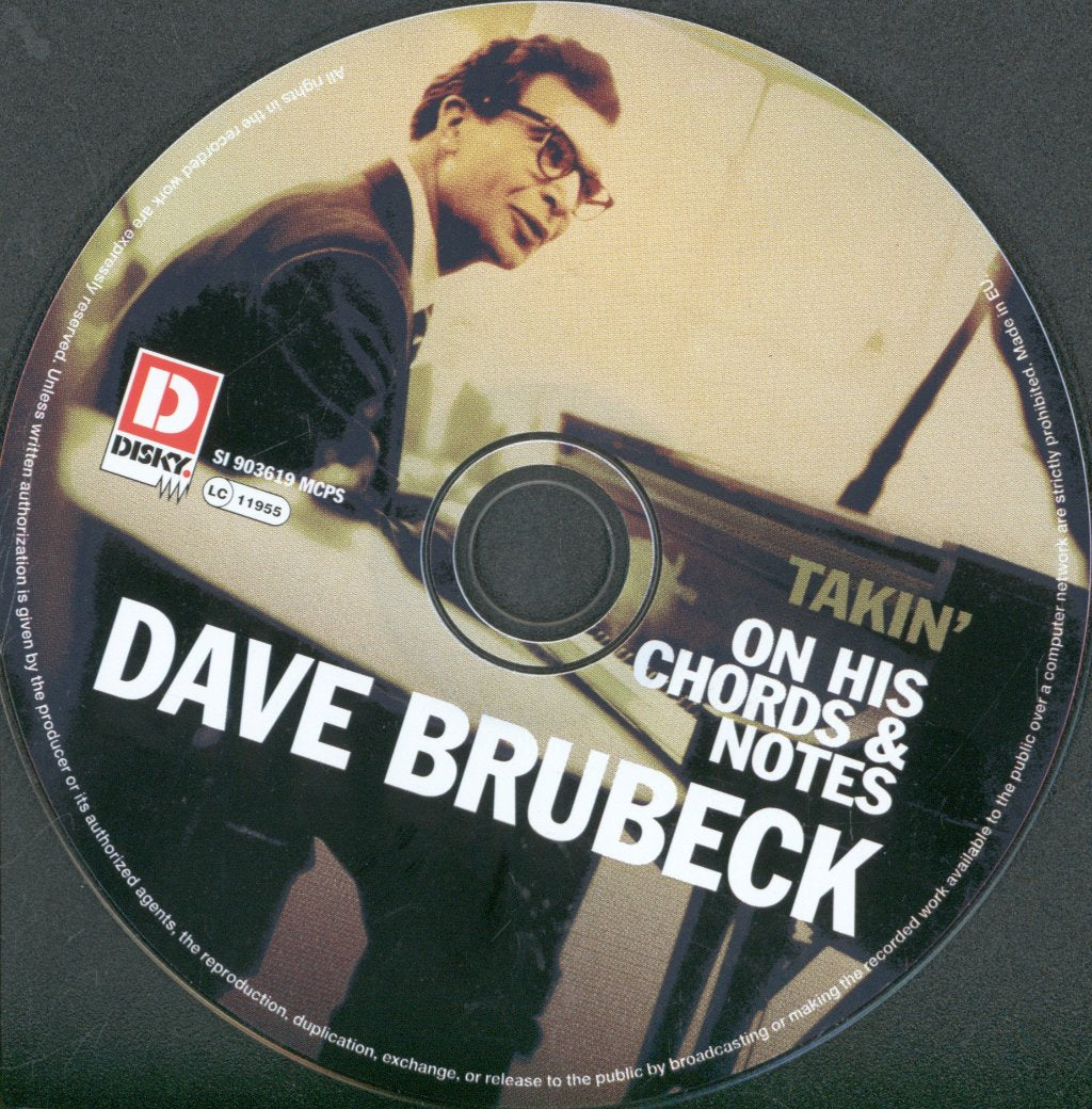 Dave Brubeck - Takin' On His Chords And Notes - Cd