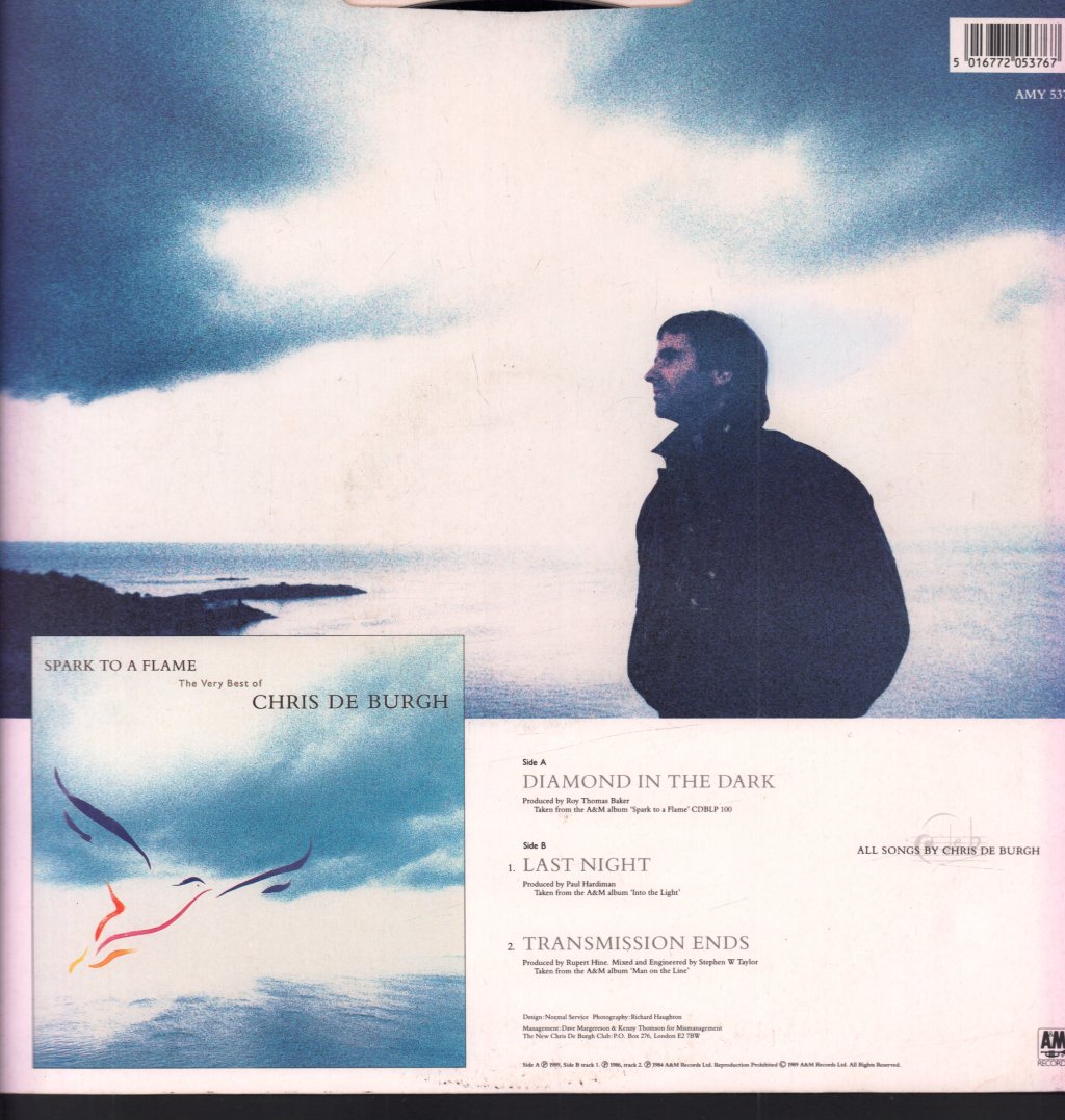 Chris De Burgh - Diamond In The Dark - 12 Inch